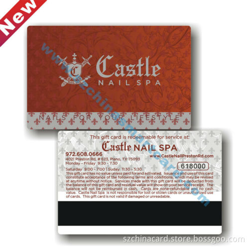 China Factory! Best selling magnet strip smart cards